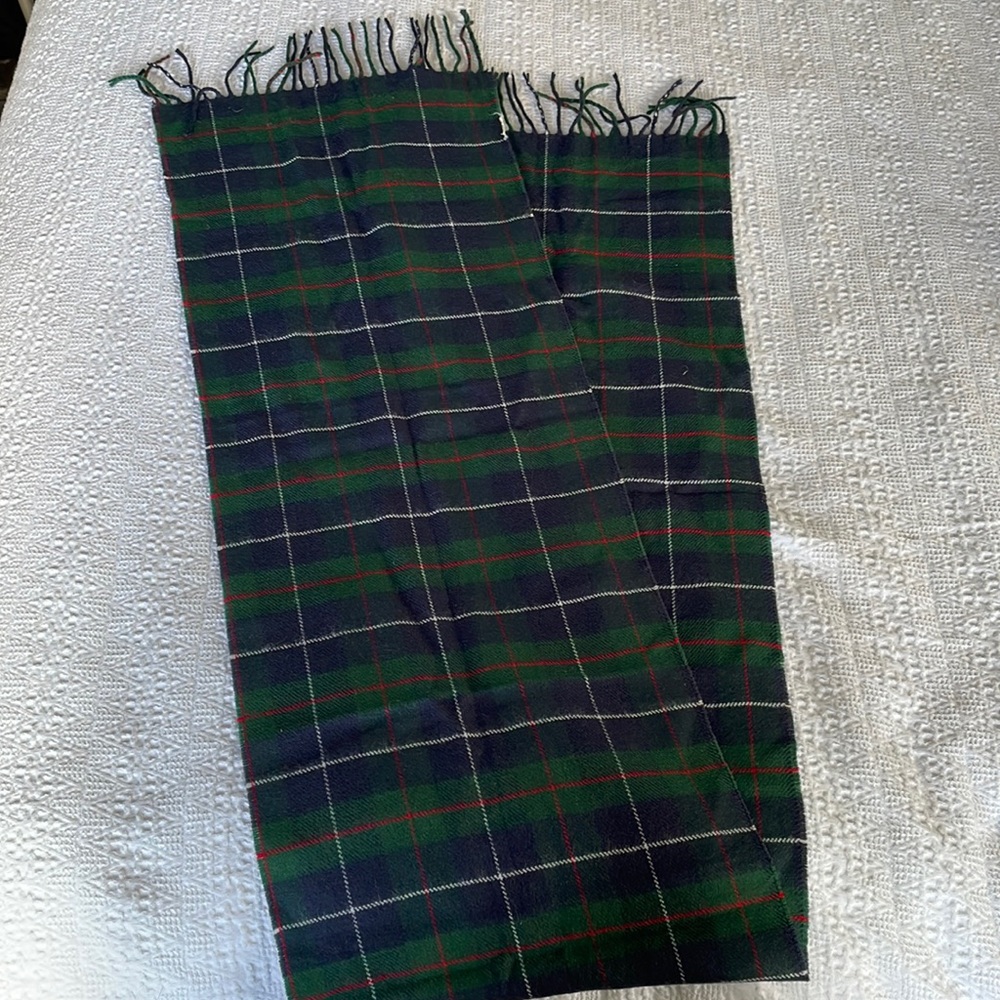 Plaid scarf